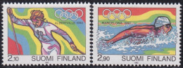 F-EX45178 FINLAND SOUMI MNH 1992 BARCELONA ALBERTVILLE WINTER OLYMPIC GAMES SKI.  - Winter 1992: Albertville