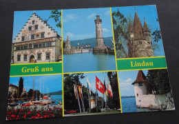 Gruss Aus Lindau Im Bodensee - Bodan-Ansichtskartenverlag H. Bockelmann, Langenargen - # 1-128 - Saluti Da.../ Gruss Aus...