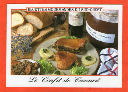 Recettes Gourmandes Du Sud-Ouest - Le Confit De Canard - - Ricette Di Cucina