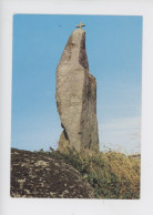 Brignogan : Menhir Appelé "Men Marz" La Pierre Du Miracle  (cp Vierge N°27 Artaud) - Dolmen & Menhire