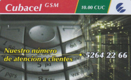 PREPAID PHONE CARD-CUBA (E48.8.1 - Kuba