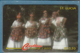 PHONE CARD-ST LUCIA (E48.3.1 - Santa Lucia