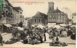 Cpa La Ferté Sous Jouarre Le Marché - La Ferte Sous Jouarre