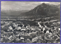 Carte Postale 74. La Roche-sur-Foron  Vue Aérienne  Très Beau Plan - La Roche-sur-Foron