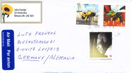 Canada Cover Sent Air Mail To Germany 23-10-2018 Topic Stamps - Storia Postale