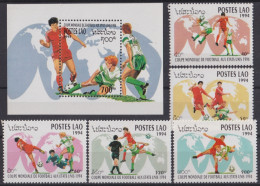 F-EX44987 LAOS MNH 1994 WORLD FOOTBALL SOCCER CHAMPIONSHIP CUP.   - 1994 – USA