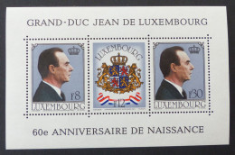 Luxembourg  1981   Anniversaire Du Grand-Duc Jean     MNH ** Postfrisch  #6294 - Blocs & Feuillets