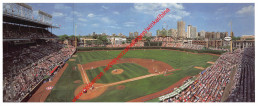 Wrigley Field Tryptyck By Andy Jurinko - Baseball - 23x9,5cm - Baseball