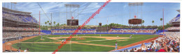 Chavez Ravine Triptych By Andy Jurinko - Baseball - 23x7cm - Honkbal