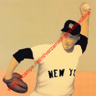 Ford In New York - Whitney Ford - Baseball - Vincent Scilla - 15x15cm - Honkbal