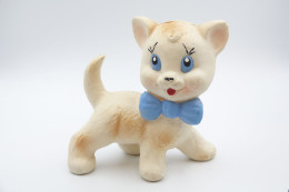 PIEPER POUET SQUEAKY: UNKNOWN CAT - L=11 - Rubber - Vinyl -1950's - I Puffi