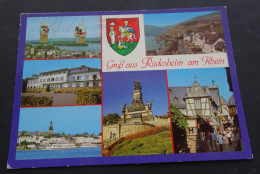 Gruss Aus Rüdesheim Am Rhein - Rahmel-Verlag, Pulheim - # Rüd 512 - Saluti Da.../ Gruss Aus...