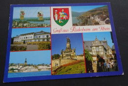 Gruss Aus Rüdesheim Am Rhein - Rhamel-Verlag, Pulheim - # Rüd 512 - Saluti Da.../ Gruss Aus...