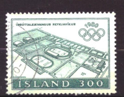 IJsland / Iceland / Island 555 Used Olympics Sports (1980) - Used Stamps