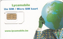 SIM WITH GSM BELGIO (E51.9.2 - GSM-Kaarten, Herlaadbaar & Voorafbetaald