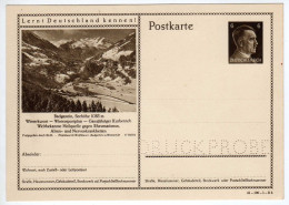 Entiers Postaux D'Allemagne : Perforé ( Druckprobe ) N° 41-190-1-B4 - Briefkaarten