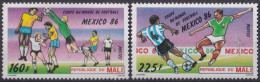 F-EX40088 MALI 1986 MNH MEXICO SOCCER CHAMPIONSHIP FOOTBALL.  - 1970 – Mexique