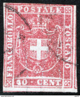 Toscana 1860 Governo Provvisorio Sass.21 O/Used VF/FF - Toscane