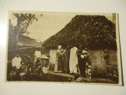 TANZANIA MOSCHI MISSION SISTER WITH DISEASED LOCALS , ESTONIAN ISSUE  , 16-1 - Tanzanie