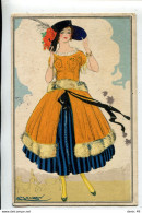 Mauzan Illustrateur Femme  Art Nouveau - Mauzan, L.A.