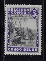 BELGIAN CONGO 1937 SCOTT #166 MH - Neufs
