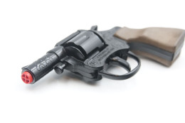 Vintage TOY GUN : GONHER N°73 Castalla 44 - L=14cm - 19??s - Made In Spain - Keywords : Cap - Revolver - Pistol - Armes Neutralisées