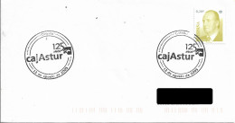 SPAIN. POSTMARK. 125 ANNIV. CAJASTUR. SAVING BANK. OVIEDO. 2005 - Máquinas Franqueo (EMA)