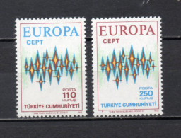 TURQUIE    N° 2024 + 2025    NEUFS SANS CHARNIERE    COTE  5.00€    EUROPA - Unused Stamps