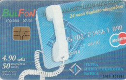 PHONE CARD BULGARIA (E55.25.7 - Bulgarie