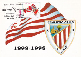 España Sobre Nº 3687 Tarjeta - Famous Clubs