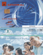 ALBANIA - Raiffeisen Bank, Albtelecom Telecard 50 Units, 11/03, Used - Albania