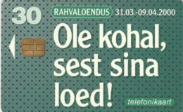 PHONE CARD- ESTONIA (E56.42.6 - Estland