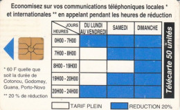 PHONE CARD- BENIN (E56.5.2 - Bénin