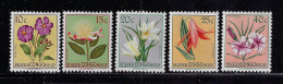 BELGIAN  CONGO 1952-1953  SCOTT #263-267 MH - Ungebraucht