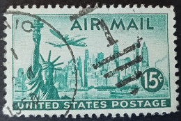 Etats-Unis - Poste Aérienne 1947 - YT N°PA37 - Oblitéré - 2a. 1941-1960 Oblitérés