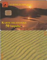 ALBANIA - Landscape, Albtelecom Telecard 50 Units, 05/99, Used - Albanien