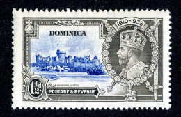 735 BCXX 1935 Scott #91 Mlh* (offers Welcome) - Dominica (...-1978)