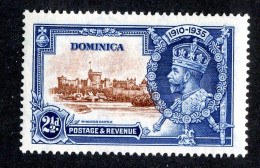 736 BCXX 1935 Scott #92 Mlh* (offers Welcome) - Dominica (...-1978)