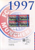 "BAYERN MUENCHEN" 1997, Ausgabe Der BRD Im Folder Der Deutschen Post (4821) - Berühmte Teams