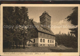 42273787 Baerenstein Annaberg-Buchholz Unterkunftshaus Friedrich August Turm Kup - Bärenstein