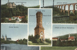 42273747 Rochsburg Schloss Goehrener Bruecke Friedrich August Turm Kirche Wechse - Lunzenau