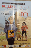 Affiche KRAEHN Jean-Charles Festival BD Sainte-Enimie 2022 (Bout D'homme...) - Afiches & Offsets