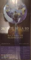 Affiche LEPAGE Emmanuel Festival BD Audincourt 2008 (Muchacho - Afiches & Offsets