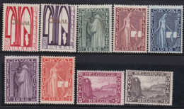 Belgie  .   OBP    .    258/266    .    *    .   Ongebruikt Met Gom    .   /   .    Neuf Avec Gomme - Unused Stamps