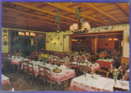Carte Postale 74. La Chapelle D'Abondance  Hotel Restaurant Des Cornettes  G. Trincaz  Propr.  Très Beau Plan - La Chapelle-d'Abondance