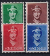 NORWAY 1939 - MNH - Mi 203-206 - Ongebruikt