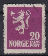 NORWAY 1925 - Cancelerd - Mi 117 - Gebruikt