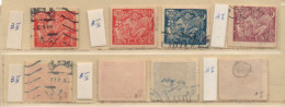 Tschechoslowakei 1923 Landwirtschaft Wissenschaft MiNr. 202; 203; 204 4 Marken Siehe Bild/Beschreibung - Used Stamps