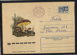 RUSSIA USSR Stationery USED ESTONIA AMBL 1339 KOHTLA-JARVE Mushrooms - Non Classés