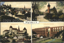 42266771 Mylau Felsenschaenke Kaiserschloss Goeltzschtal- Bruecke Mylau - Mylau